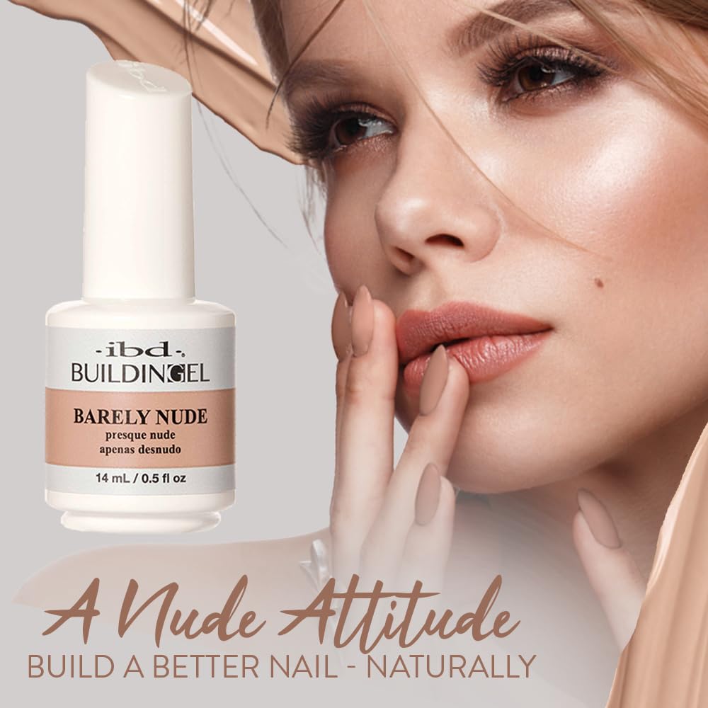 IBD Gel tono neutro suave para un look pulido.