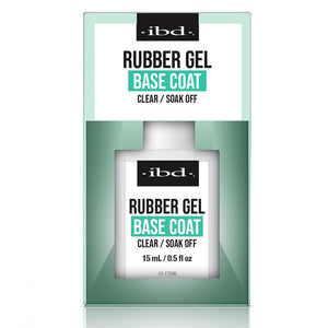 IBD Rubber Base Gel: capa base cristalina para uñas fuertes y sin color