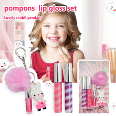 IBI Makeup brillo labial con forma de dona para juego y hidratación ligera