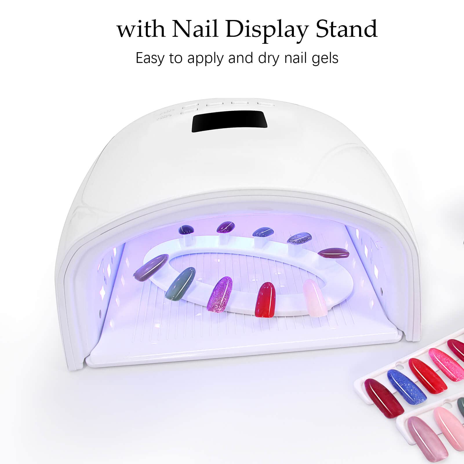 I·B·N G diseño estiloso C10, exhibir uñas con estilo en cualquier lugar.