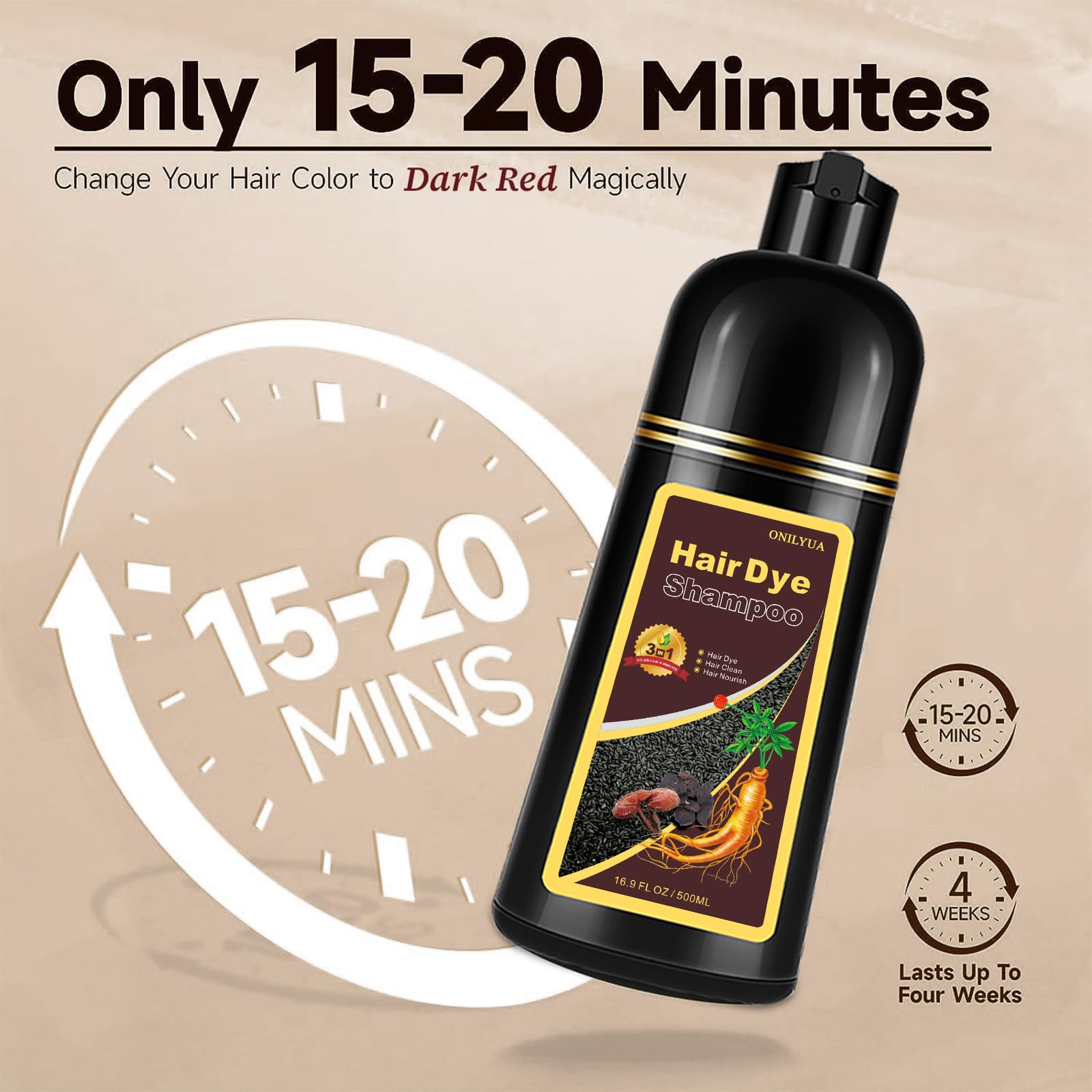 iemokoda-tinte-brillo-suavidad-cabello: cabello brillante y suave tras la coloración.