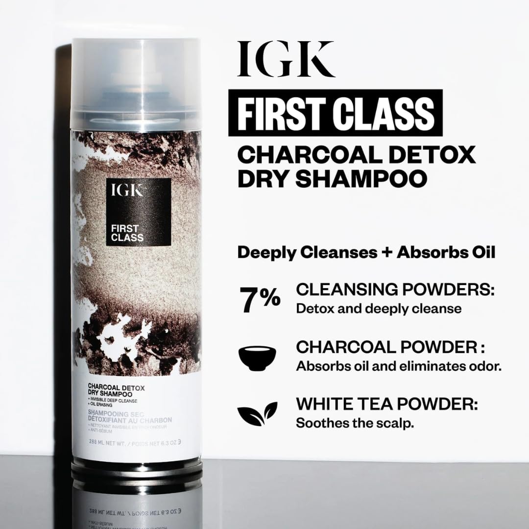 IGK Absorción de aceite para control del frizz