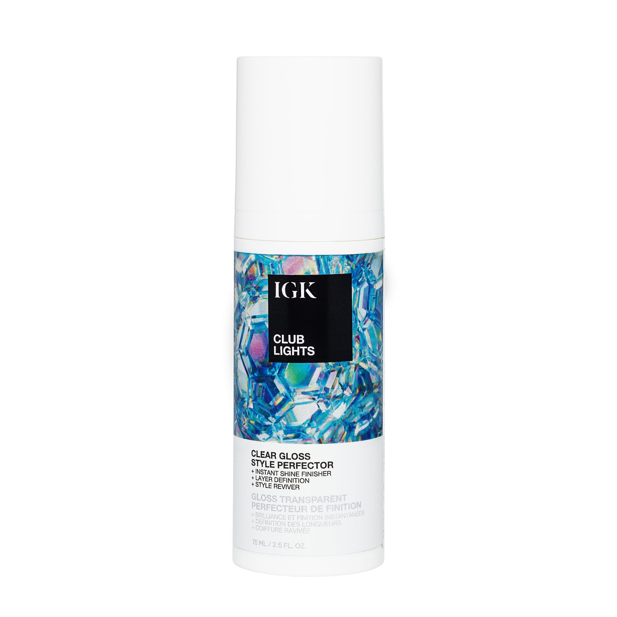 IGK Club Lights Brillo Instantáneo en botella para acabado reluciente