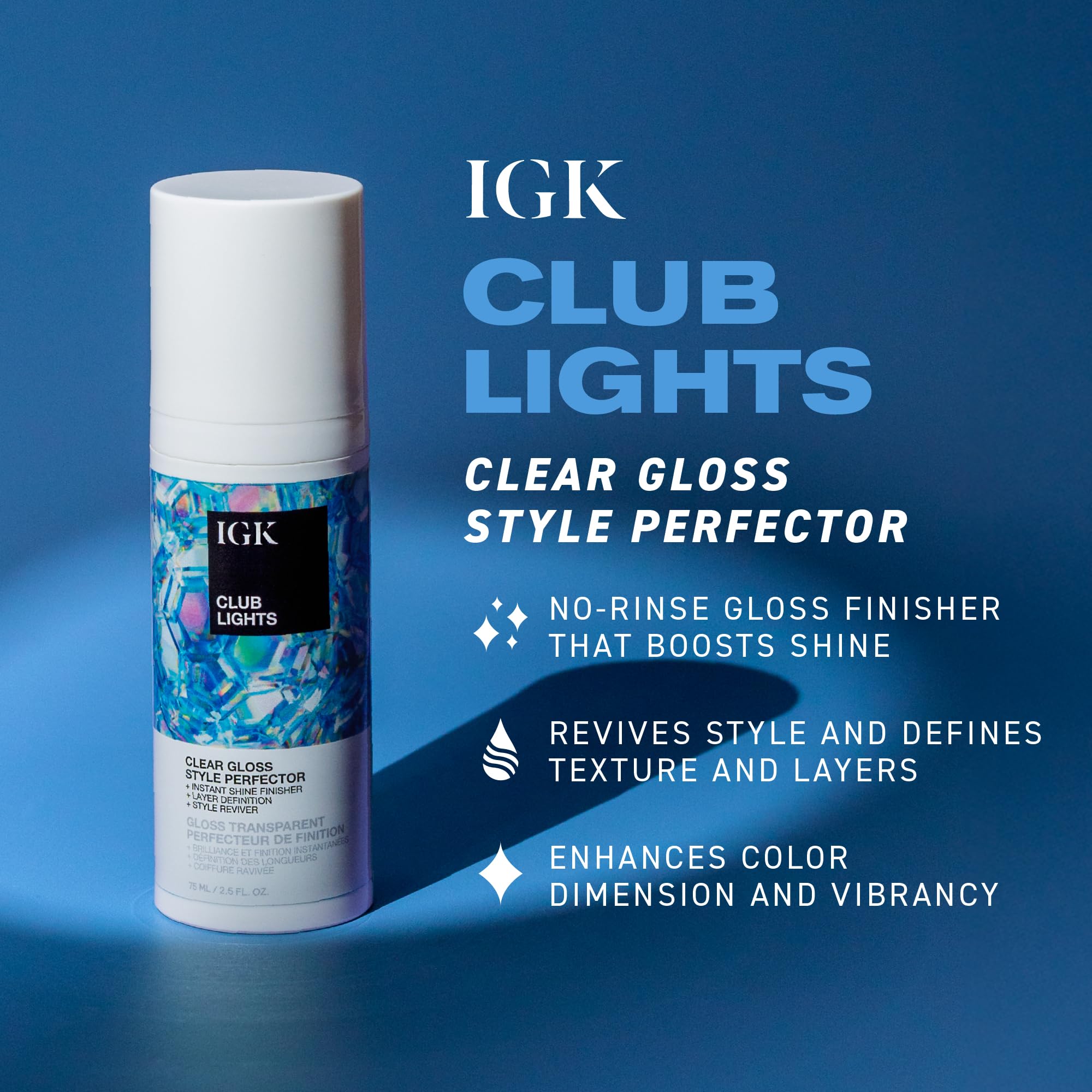IGK Club Lights Definición de capas en el cabello para mayor dimensión