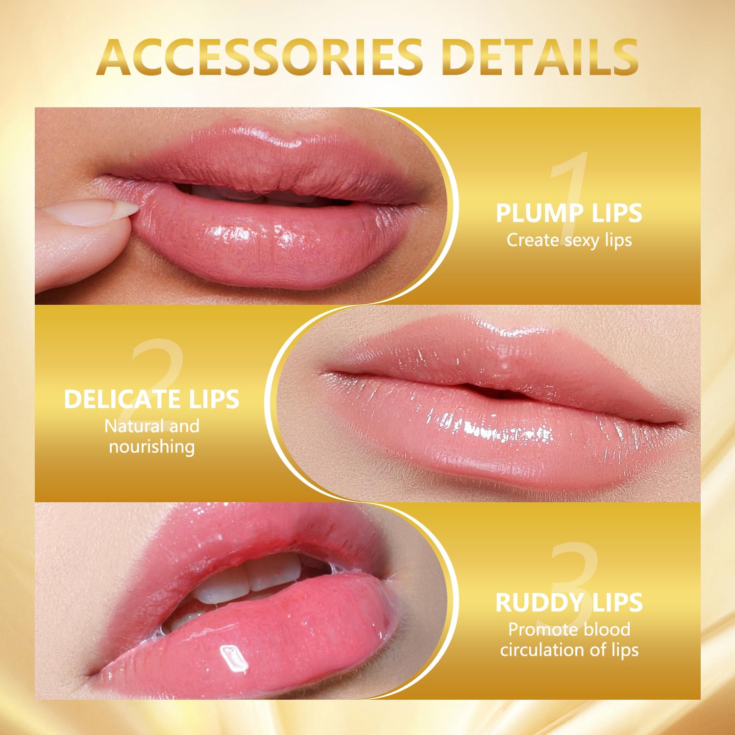 Paquete de dos barras de labios Iiglitch a prueba de transferencia.