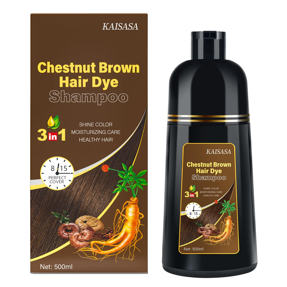 IIIMEIDU champú tinte canas: aplicación fácil para cobertura de canas en casa