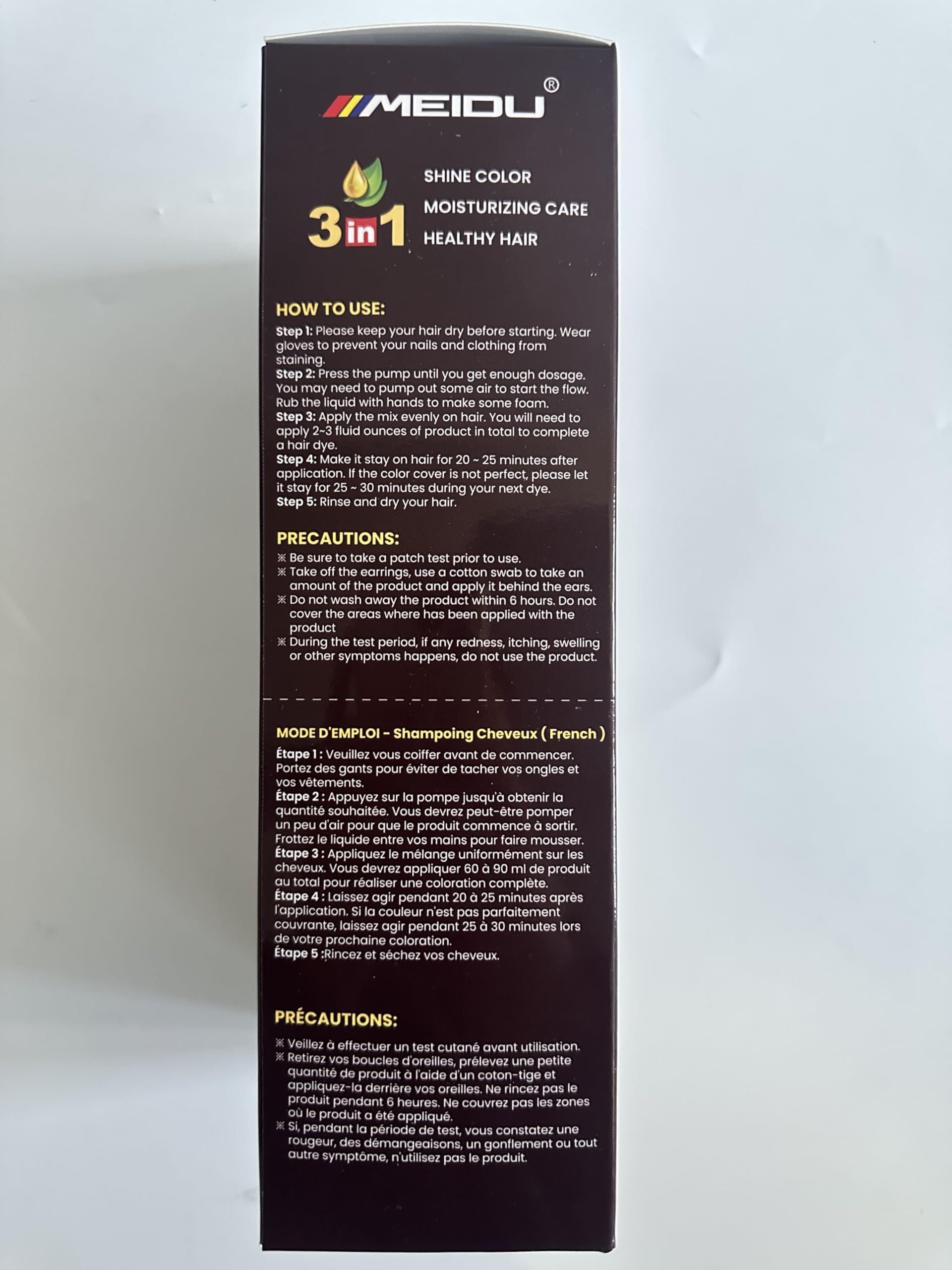 IIIMEIDU Regalo ideal para mamá con cabello brillante.