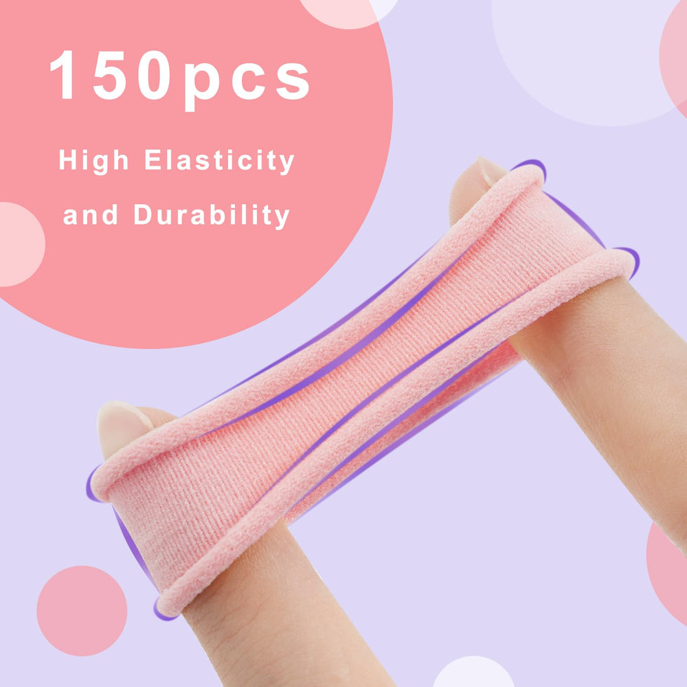 IKOCO elasticidad de algodón: resistente para pelo grueso y coleta firme.