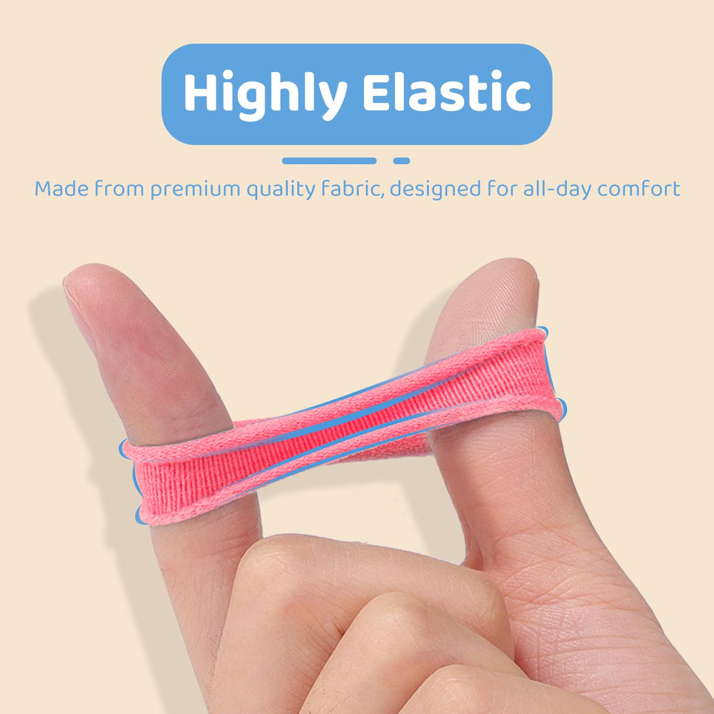 ikoco lazos de 3 cm para peinados sin dañar el cabello.