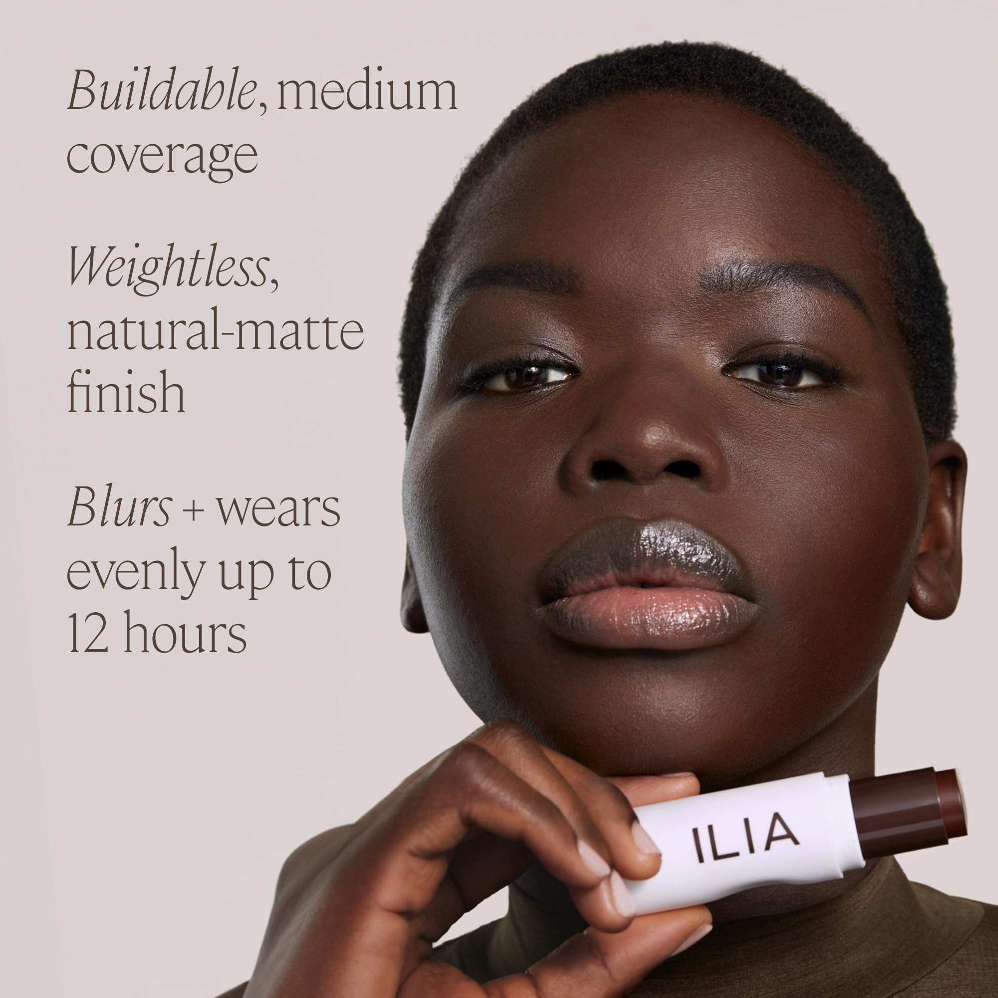 ILIA Stick ceramide-péptido activos para firmeza visual