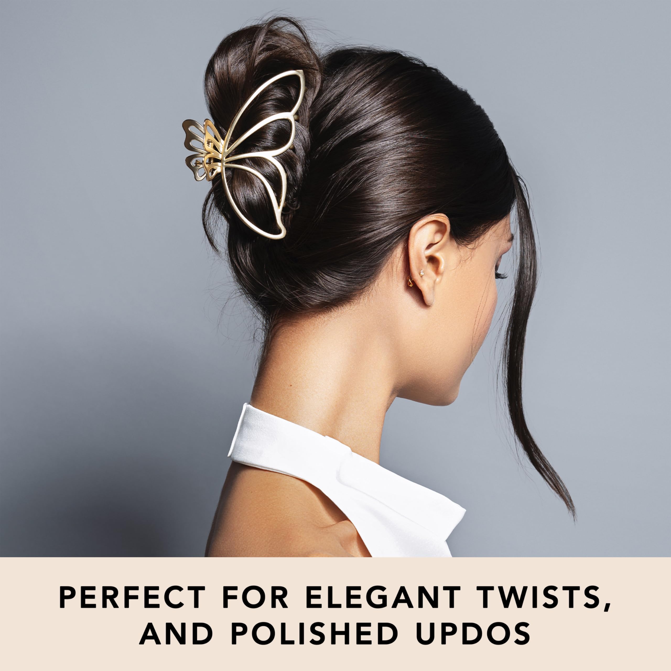 The Hair Edit clip de dorado para uso diario y looks modernos