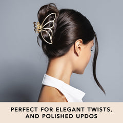 The Hair Edit clip de dorado para uso diario y looks modernos