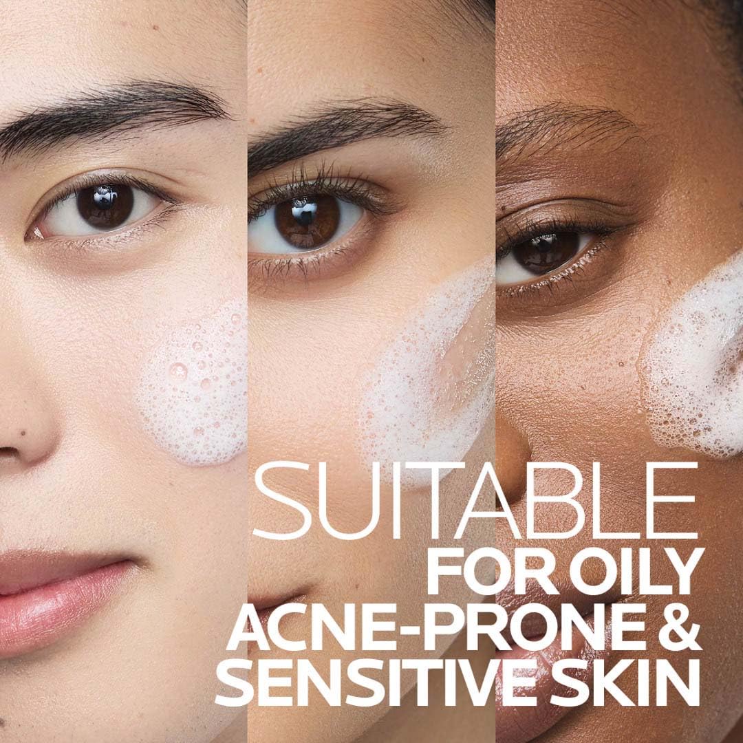 La Roche-Posay Effaclar Gel Purificante Espumoso para Piel Grasa con Zinc Pidolate | Sin Alcohol