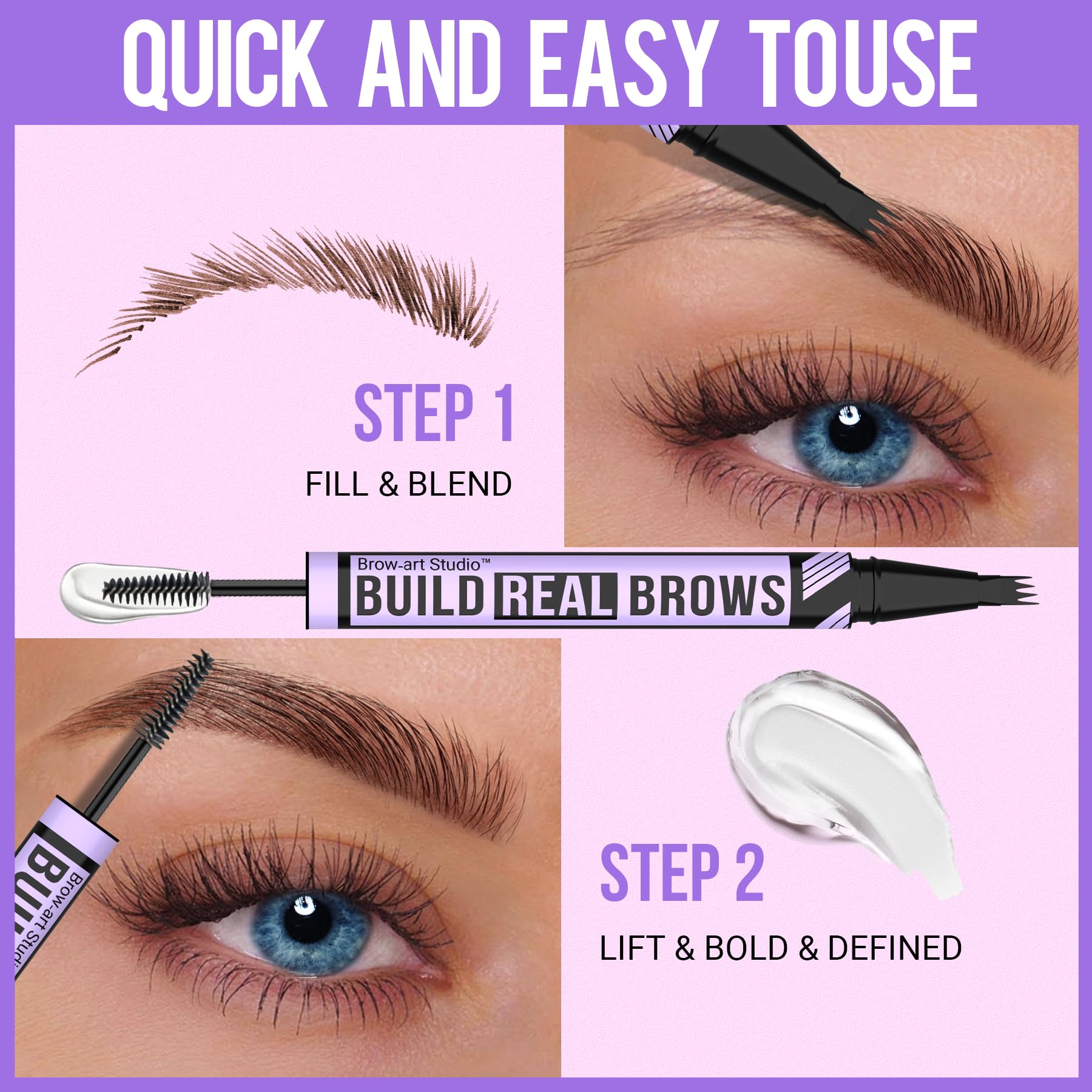 iMethod aplicación rápida para cejas definidas en minutos