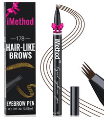 iMethod pluma para cejas con microblading crea trazos realistas y naturales