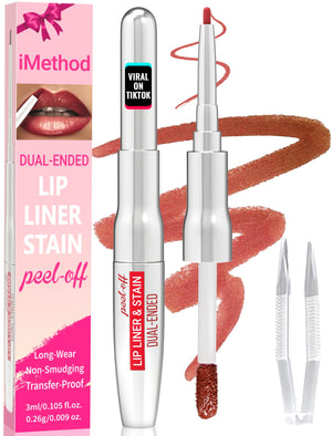 iMethod Lip Liner Stain Cocoa en empaque compacto para llevar
