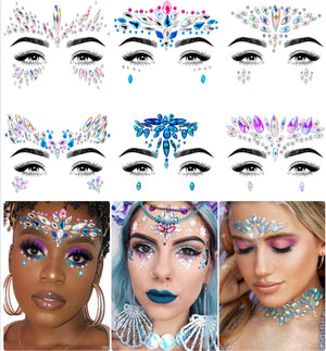 iMethod Mermaid Face Jewels: gemas faciales autopegables para deslumbrar en festivales