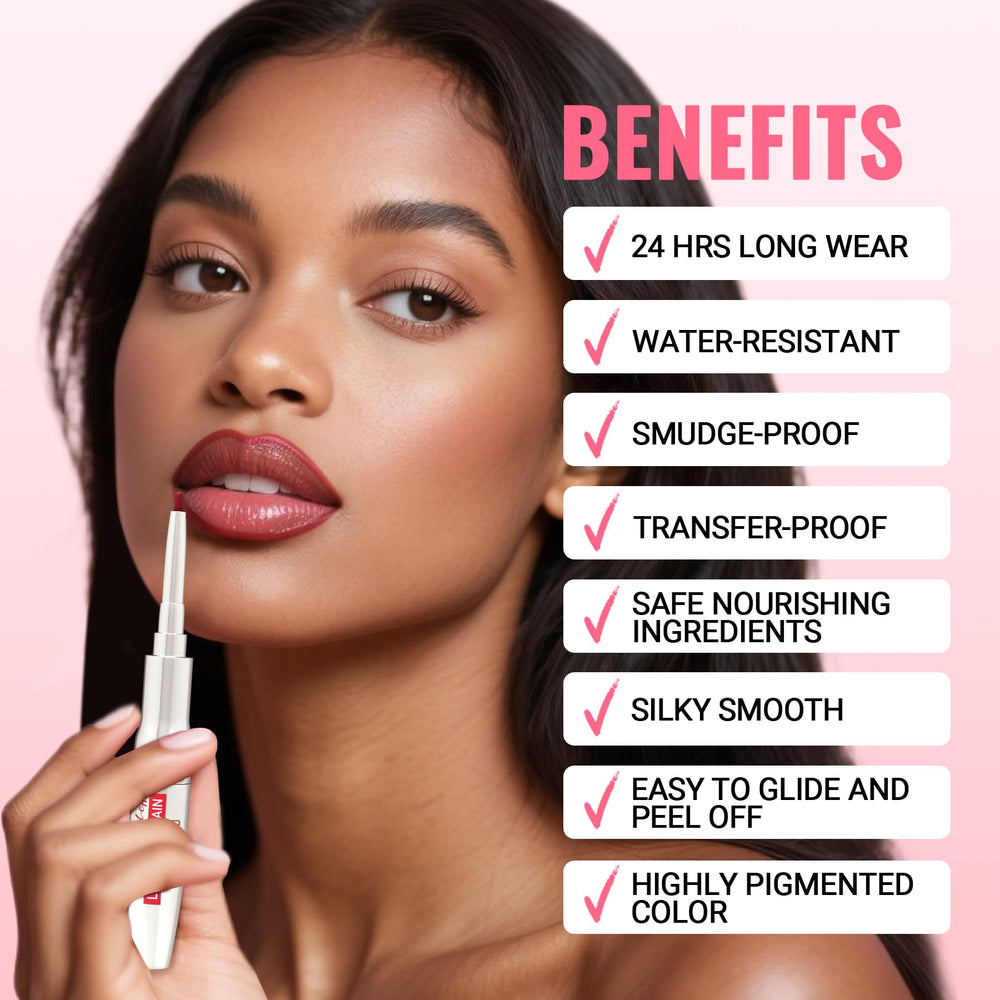iMethod Tinta Labial Delineador Marrón Dulce: estilo sofisticado para todos los tonos.