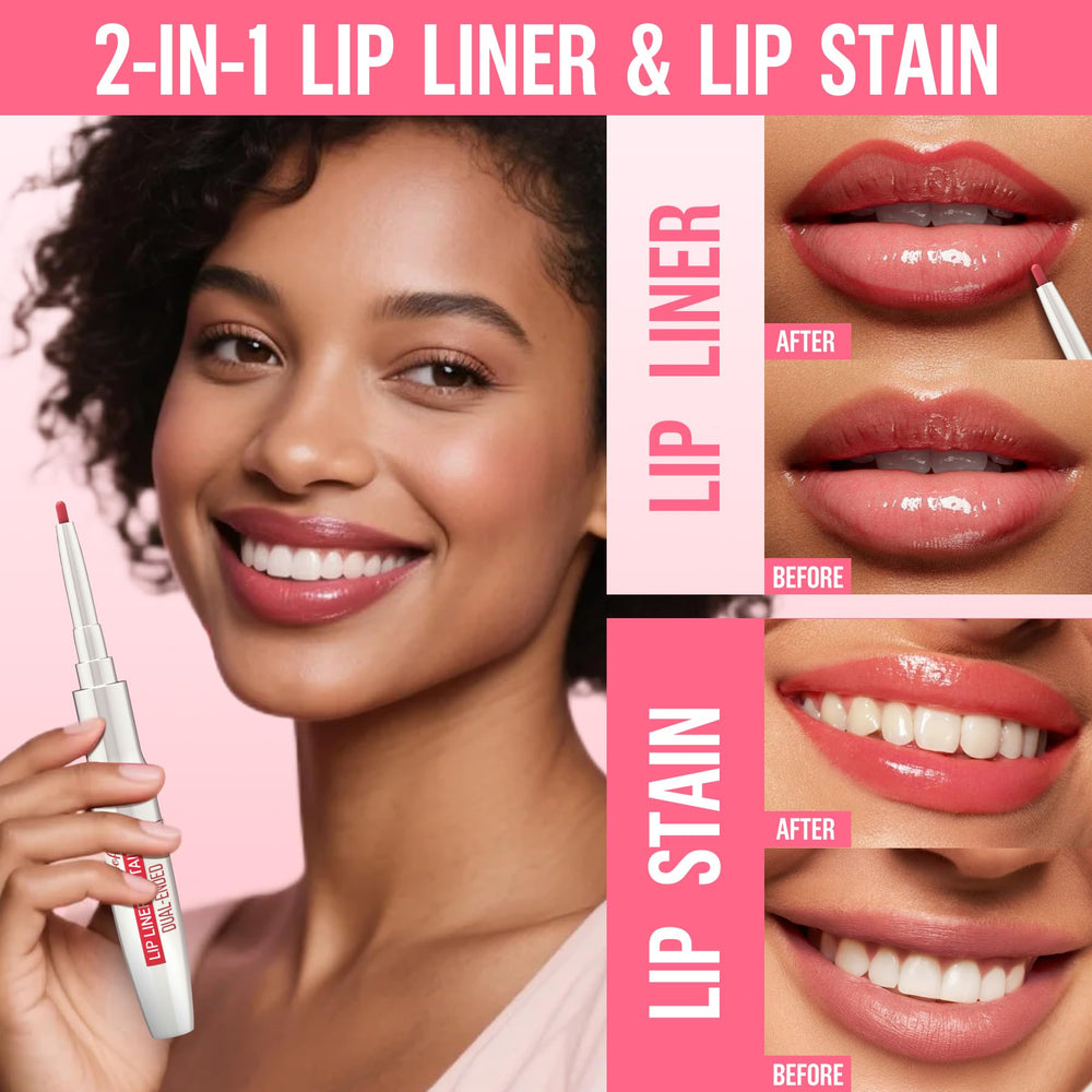 iMethod Tinta Labial Delineador Rosa Rosado: acabado intenso y duradero para todo el día.