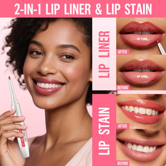 iMethod Tinta Labial Delineador Rosa Rosado: acabado intenso y duradero para todo el día.