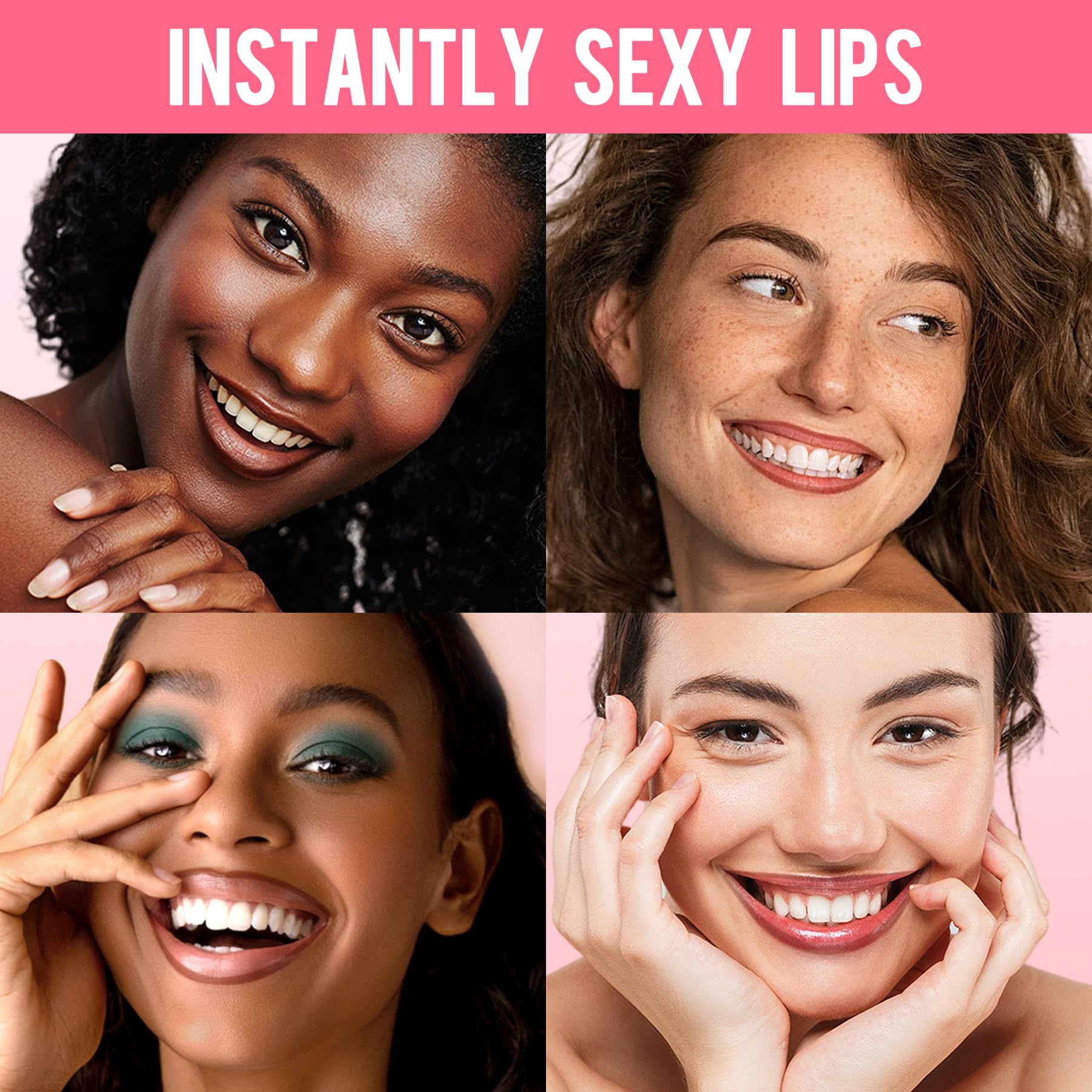 iMethod Tinta Labial Delineador Rosado Intenso: look audaz y moderno para salir.