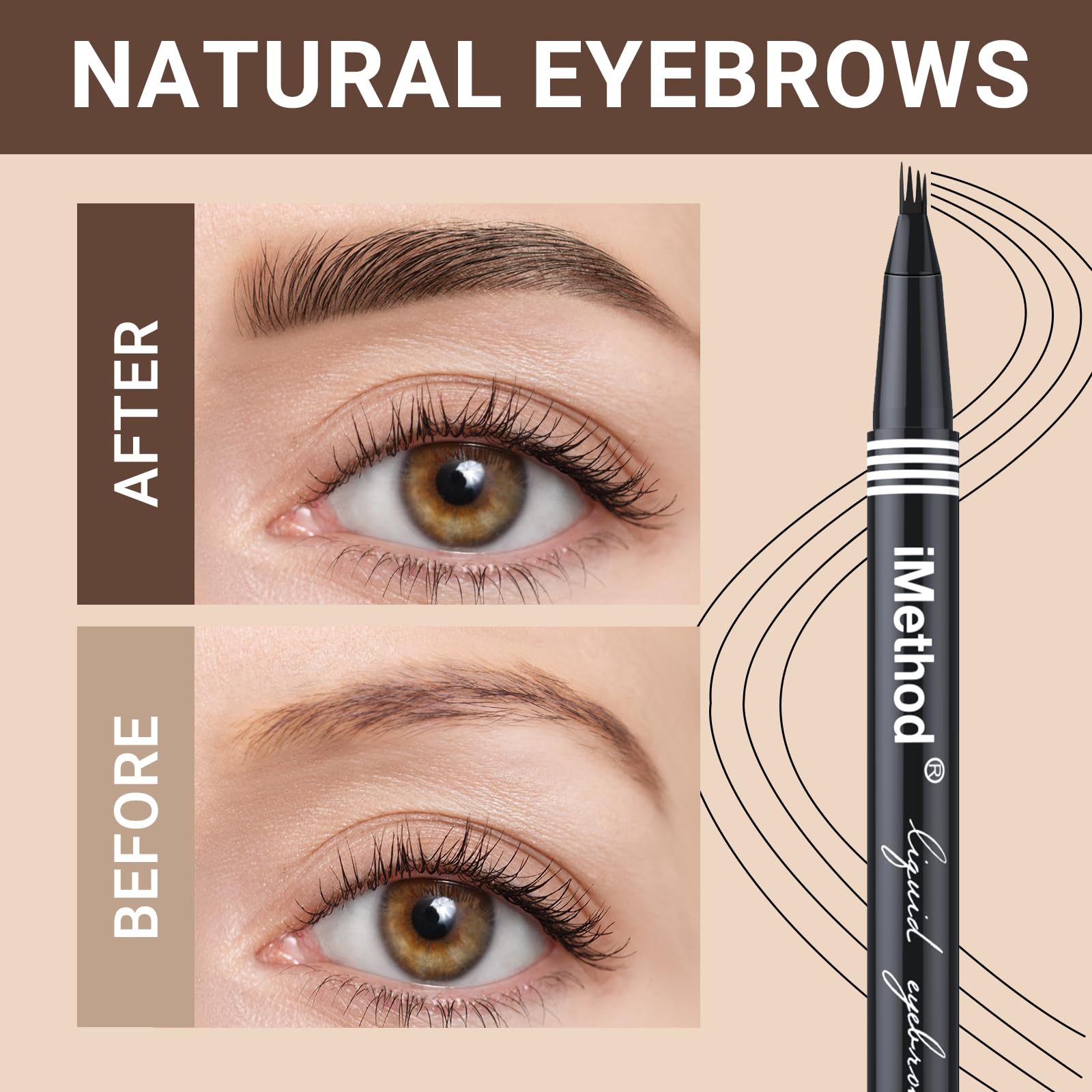 iMethod trazo ultra fino para definir cejas con aspecto natural