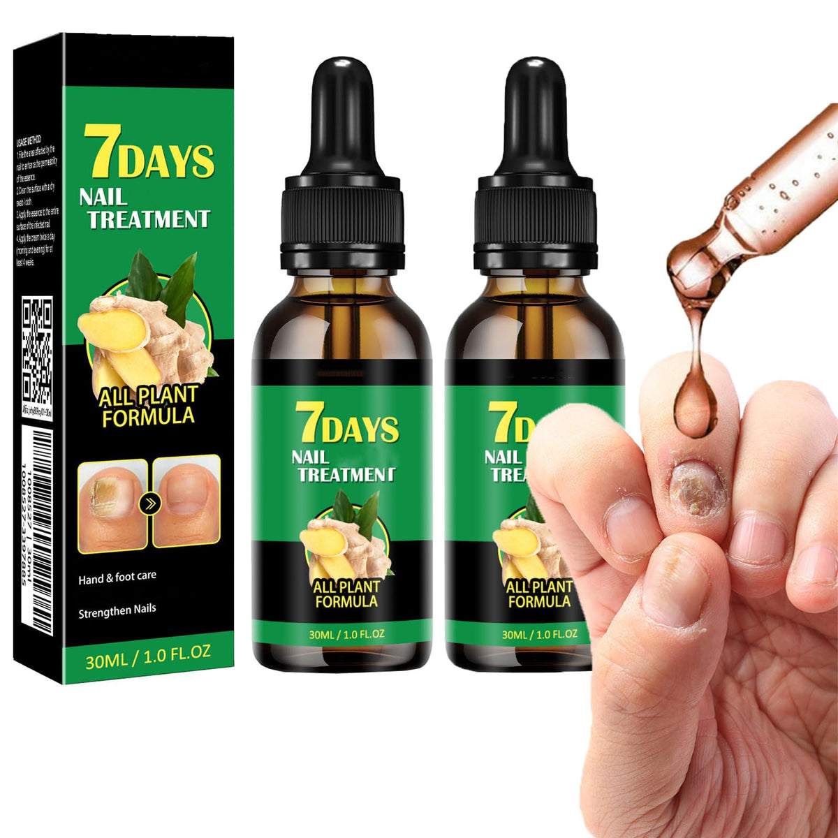 IMOLL Tratamiento de uñas con jengibre: bote de aceite para hidratación y fortalecimiento.