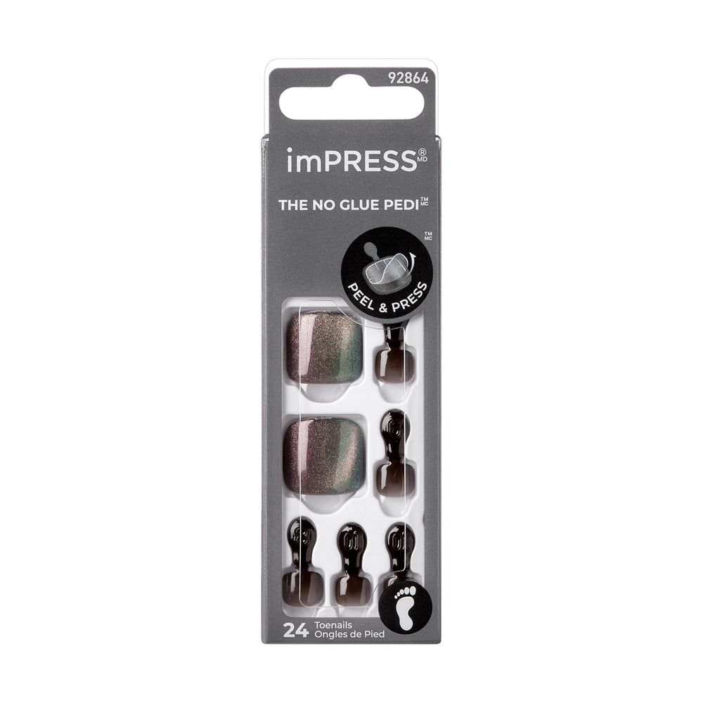 imPRESS pedicura sin pegamento: facilidad de uso y cuidado de uñas naturales