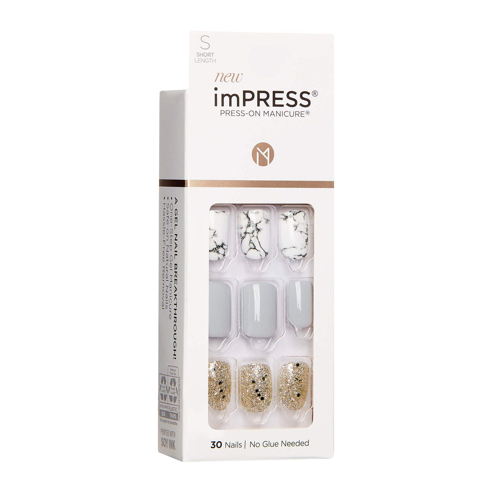 instrucciones impresas para manicura imPRESS