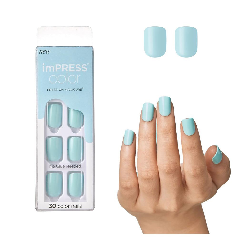 ImPRESS Color Press-On Manicure: kit completo para manicura en casa sin esmalte