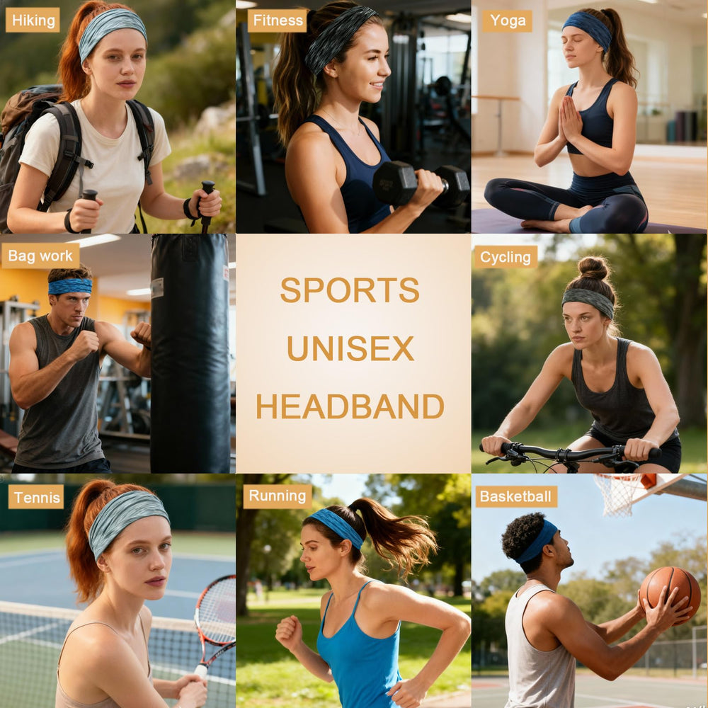 IMYORT banda absorbente de sudor para entrenamientos intensos.