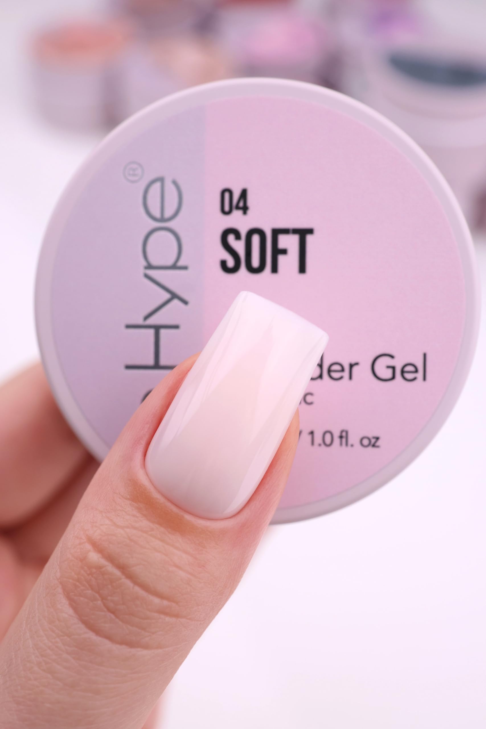 IN.HYPE gel de construcción para esculpado, extensiones con aspecto natural.