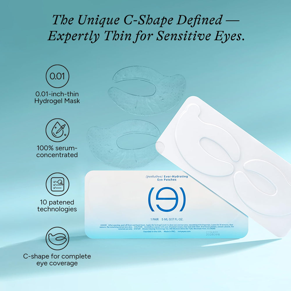 Parche de ojos espesor 0 01 pulgadas para adherencia ligera