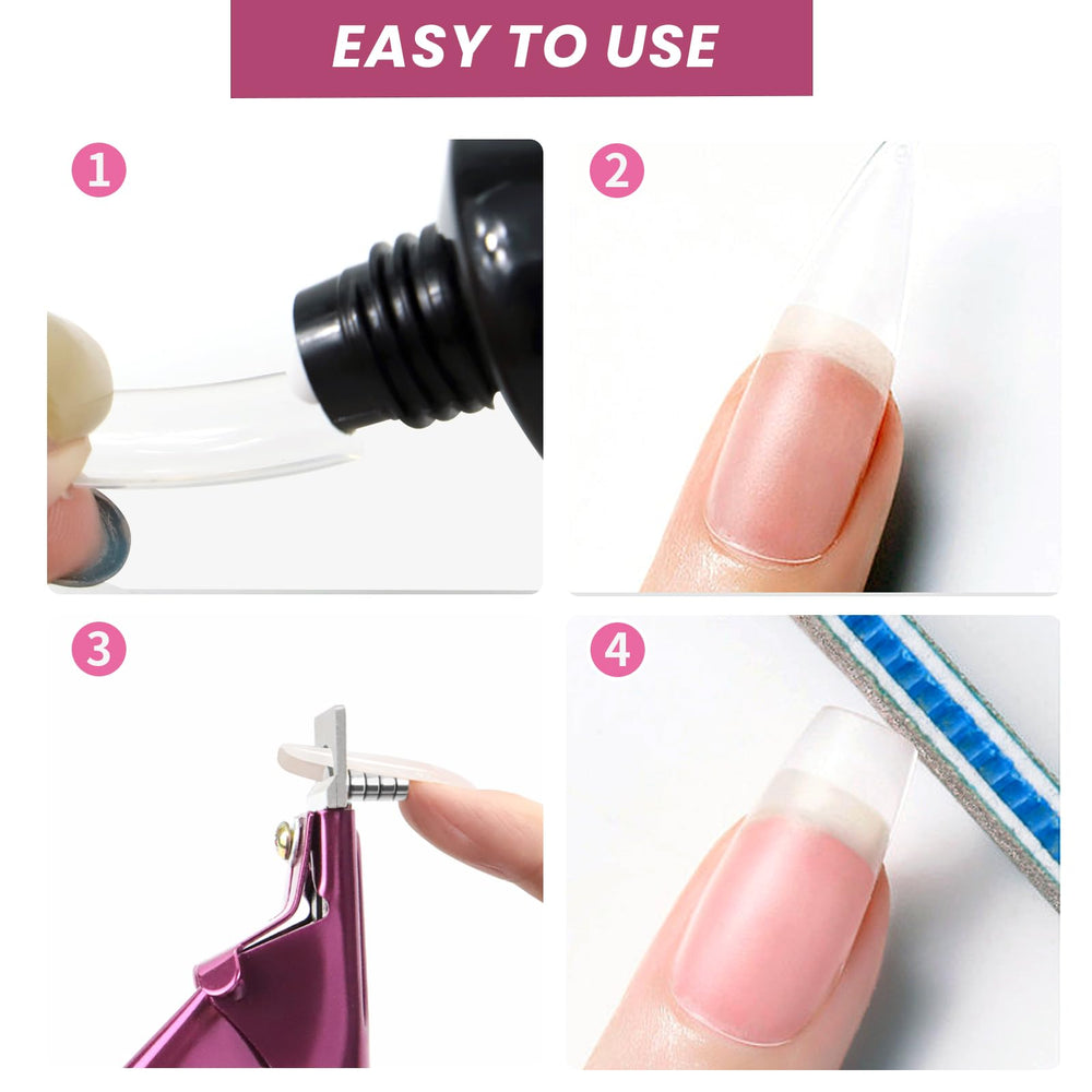 Inartato uso en salón y casa, ideal para uñas acrílicas, gel y tips.
