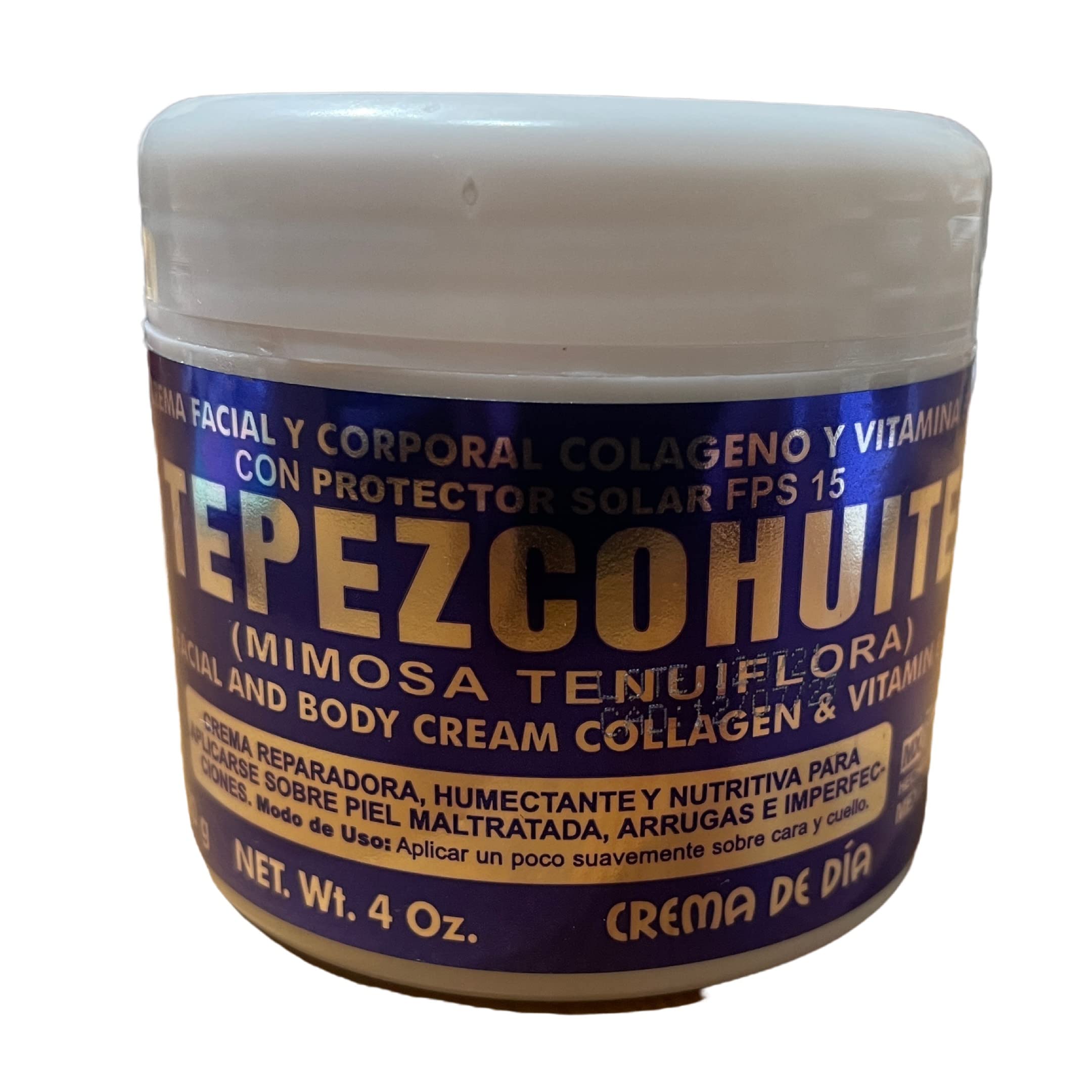 Indio Papago Tepezcohuite con FPS-15 ofrece protección diaria y ligera
