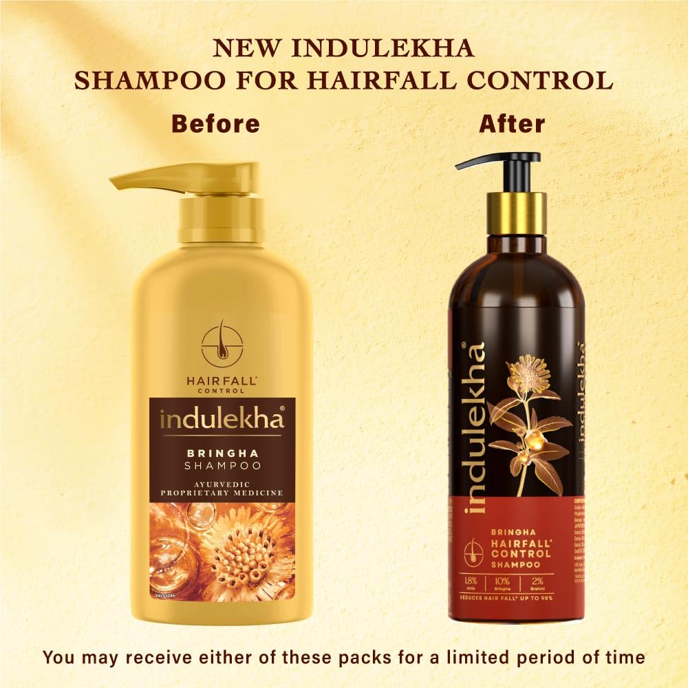 INDULEKHA Bringha Shampoo, proceso de extracción Swethakutaja conserva hojas naturales