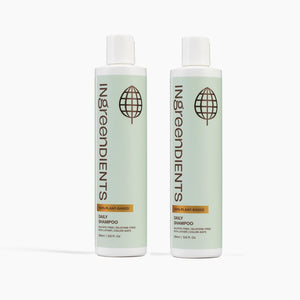 Ingreendients Champú No Tóxico botella, limpieza suave para cabello diario