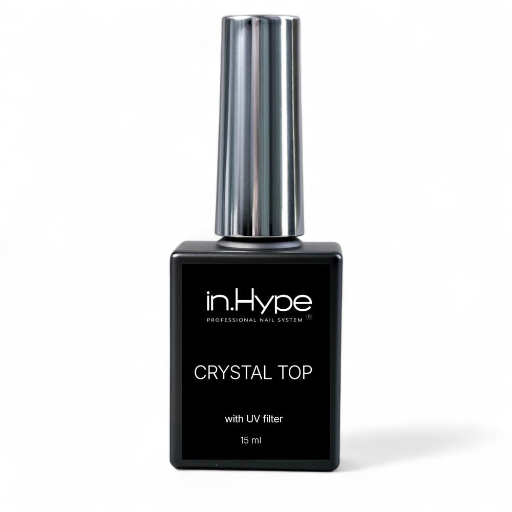 IN.HYPE Gel Top Coat Crystal Top: brillo intenso y protección UV