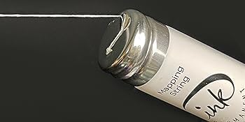 Ink Permanent hilo pre-inkado para microblading blanco, mejora la precisión en trazos finos.