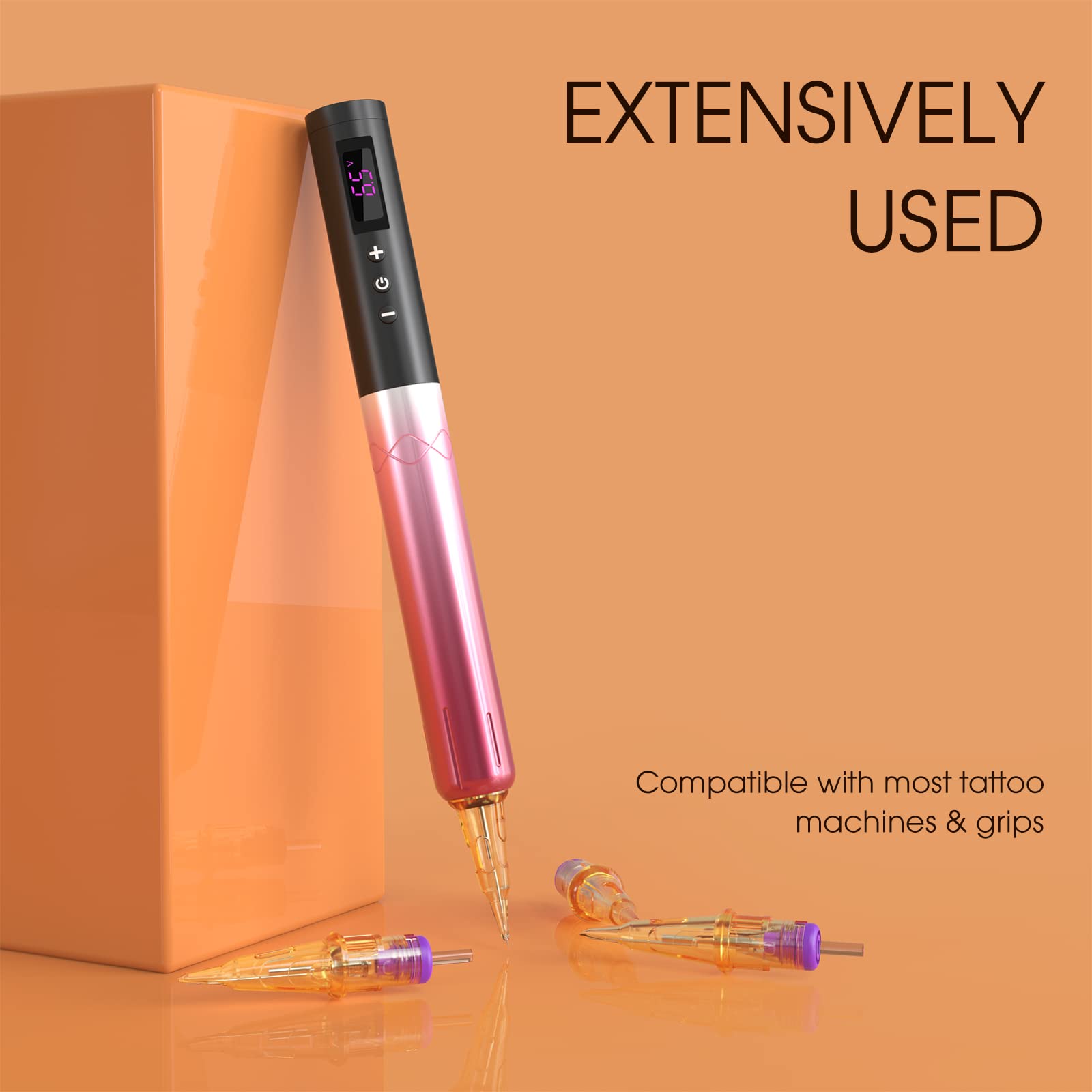 Conjunto de 20 agujas INKin para diversas aplicaciones de maquillaje