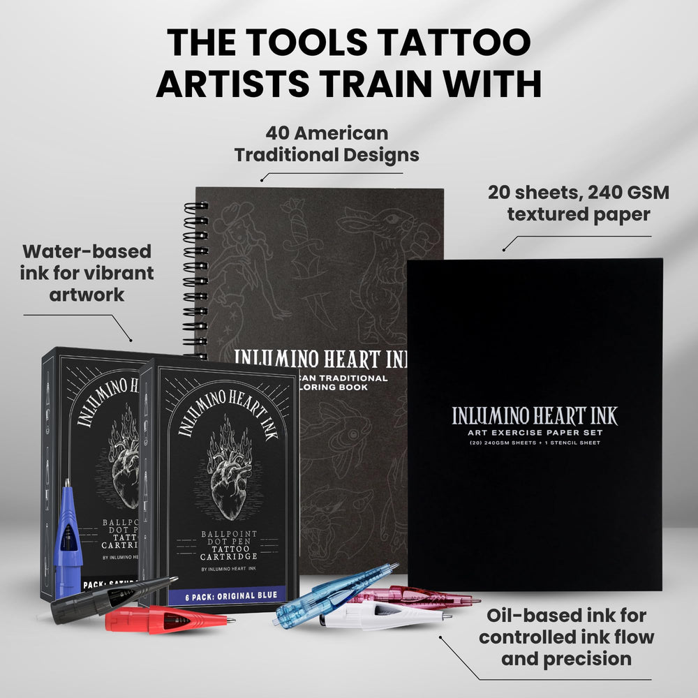 Inlumino Heart Ink duración de 2–4 horas por carga, uso continuo
