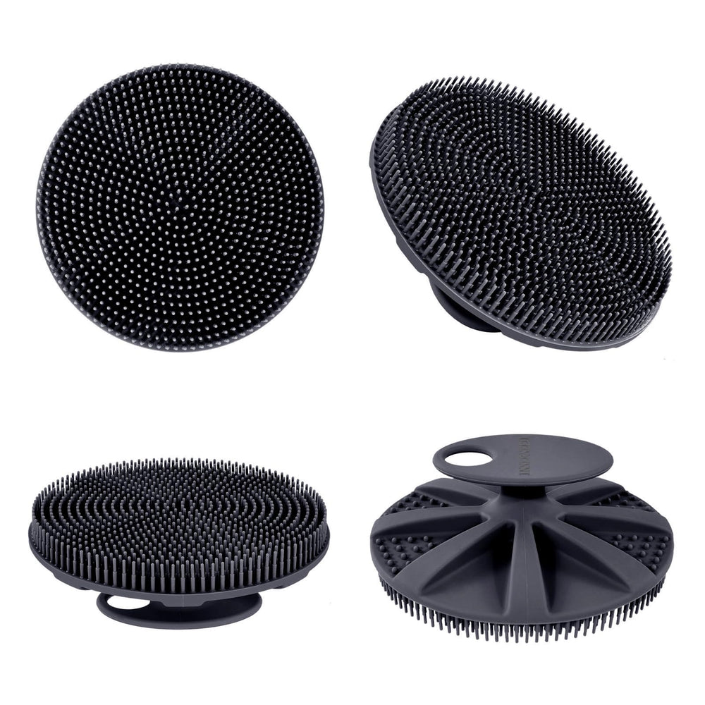 INNERNEED cepillo corporal silicona, tamaño compacto, ideal para viaje y almacenamiento