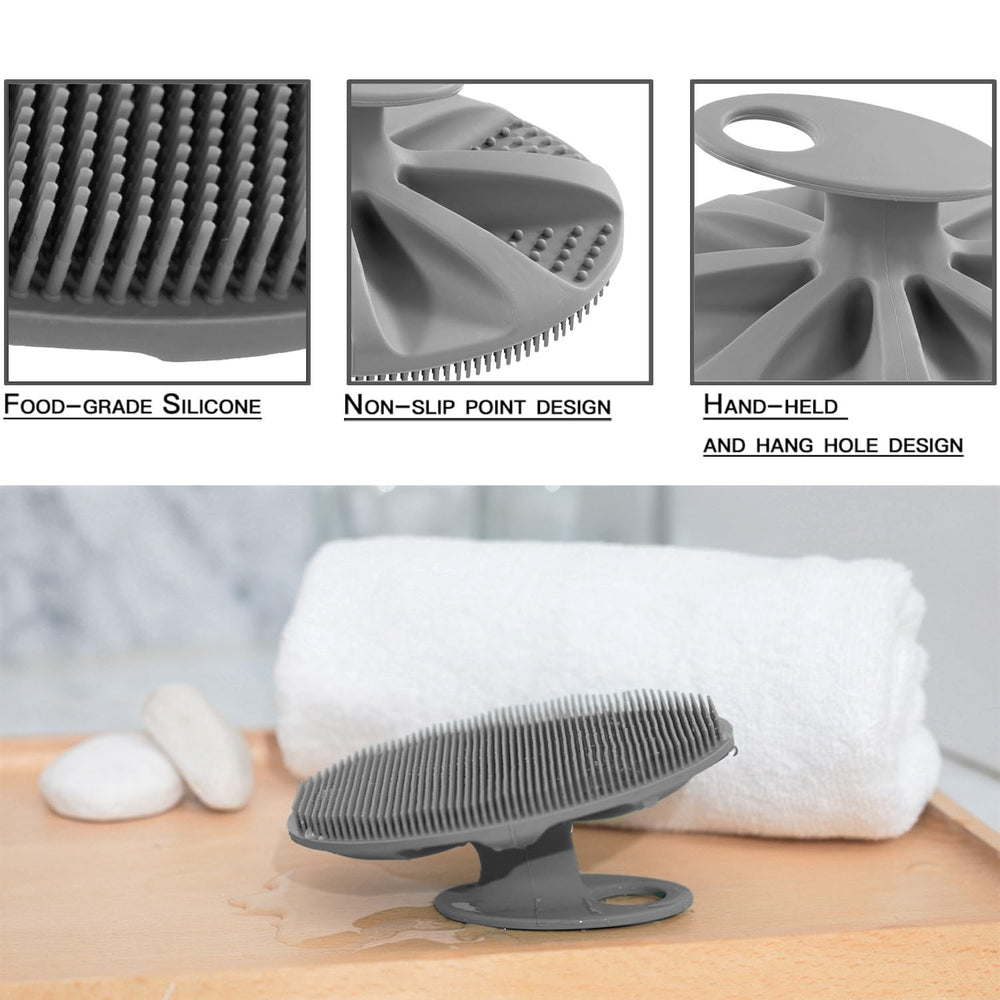 Innerneed cerdas de silicona higiénicas para una limpieza rápida y sin residuo.