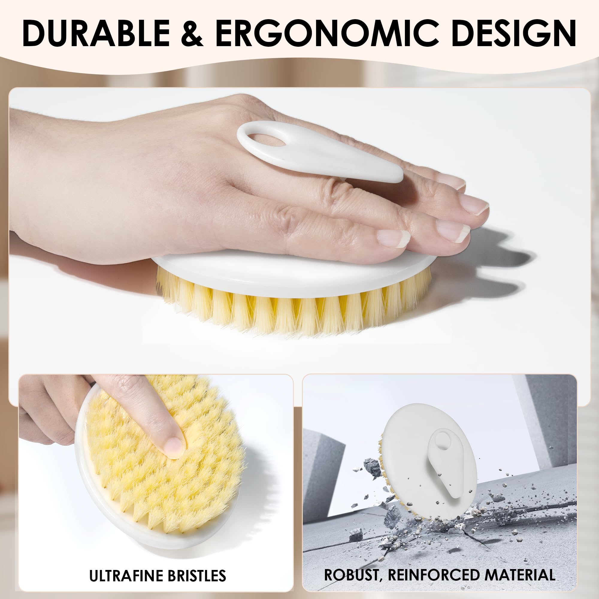 INNERNEED diseño en ángulo facilita el alcance y la limpieza.