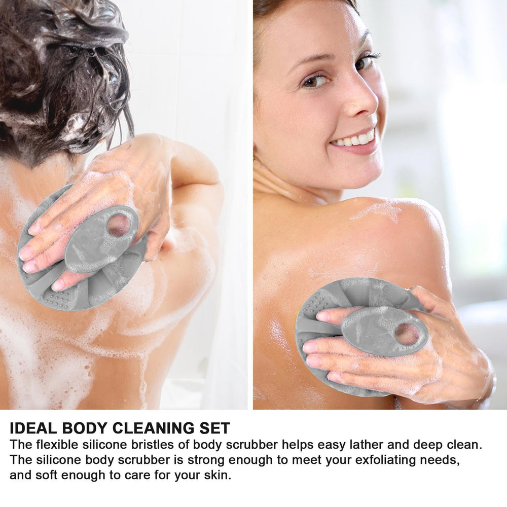 Innerneed mango clip ergonómico facilita sujetar y usar durante la ducha.