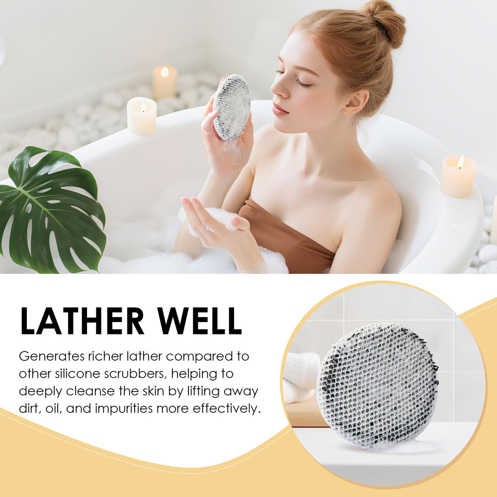 INNERNEED set negro compacto para una rutina de ducha limpia y eficiente.
