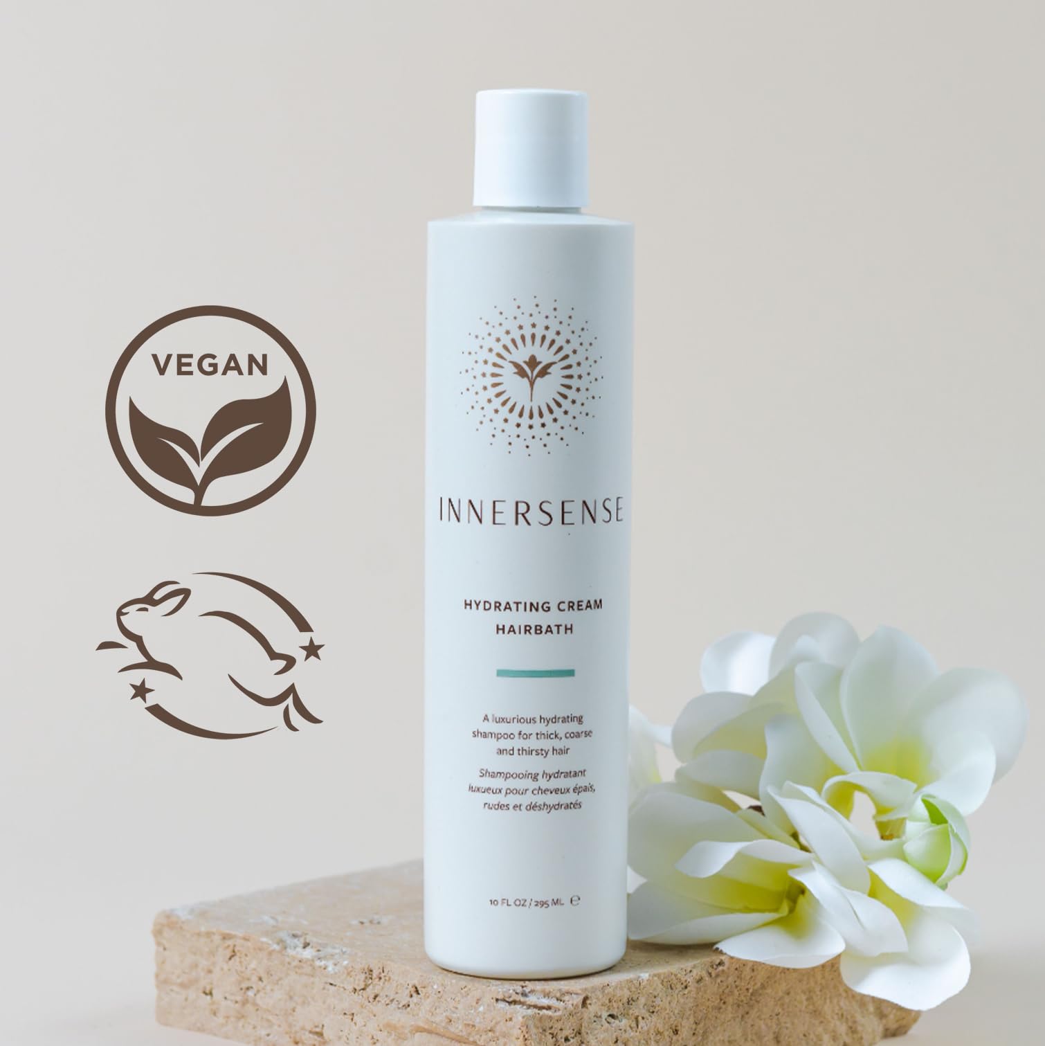 INNERSENSE Cabello suave y manejable tras cada lavado, con brillo natural.