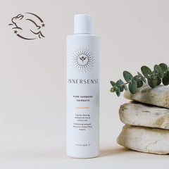 INNERSENSE Champú Orgánico Armonía Natural – ingredientes naturales para brillo y salud capilar.