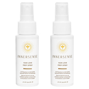 INNERSENSE Hair Love Prep Spray, botella: cuerpo y fijación suaves para el peinado