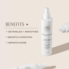 INNERSENSE Sweet Spirit, aplicación en cabello mojado para desenredar.